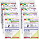 Gilprop 400 Set Small Driver Multi Point Inspection Form Vehicle Annual Checkup Detailed 2-ply Carbonless Vehicle Dot Inspection Form Easy Tear Out Auto Repair Report for Driver 5.91 x 8.27 Inch