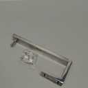 TocTen Hand Towel Holder/Towel Ring - Thicken SUS304 Stainless Steel Bathroom Hand Towel Hanger, 9 Inch Heavy Duty Wall Mounted Towel Rack, Square Hand Towel Bar for Bathroom Hardware (Chrome, 9 in)