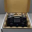 Sangean RCR20 AM/FM Clock Radio with Bluetooth, Auxin, USB Phone Charging, Digital Tuning, Battery Backup, Black