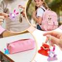 24PCS Mini Plush Animals Toys for Easter Eggs Fillers, Easter Egg Hunt for Kids Toddlers, Easter Gifts for Easter Classroom Prizes, Easter Basket Stuffers Party Favor Classroom Exchange Prize