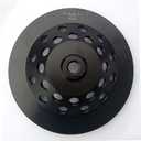 7 inch Diamond Grinding Cup Wheel Grit 30/35 Arrow Segment for Concrete Epoxy Glue Mastic Paint and Coating Removal 5/8-11 Thread