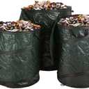 Trash Can Camping Essentials 3-Pack - 44-Gal, 29.5-Gal, and 23.1-Gal Collapsible Outdoor Portable Pop-Up Trash Cans for Parties, Laundry Hamper, or Yard Waste Bag/Leaf Bin by Wakeman Outdoors