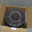 MEGAWISE H13 HEPA Air Purifier for Bedroom, Office & Small Rooms, 3-Stage Filtration with 360 Air Intake, 24dB Quiet Sleep Mode, Activated Carbon Filter for Smoke, Dust, Pet Dander & Odor free