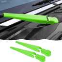 RT-TCZ Front Window Wiper Arm Blade Windshield Wiper Blades Trim Cover Decoration Exterior Accessories Compatible with Jeep Wrangler JK JKU 2007-2018,Light green