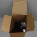 KAMANINA Curtain Rods for Windows 72 to 144 Inches (6-12ft) Long Heavy Duty Curtain Rod, 7/8 Inch Adjustable Decorative Drapery Rods with Netted Texture Finials, Bronze, Size: 32-144"