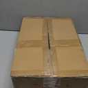 AZERPIAN Slim Rolling Cart 5 Tier Narrow Storage Cart on Wheels with MDF Board Top and Metal Handle for Small Space Kitchen Living Room Home Office Pantry Bathroom Laundry (16.38 x 5.12 x 39.17 inch)