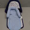 GoldBug Baby & Toddler 2-in-1 Car Seat Head Support - Blue