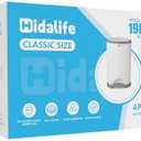 HIDALIFE Refills Compatible with Dekor Classic Diaper Pails, Disposable Diaper Trash Bags, Extra Thick Diaper Pail Refill Liners, Hold Up to 1980 Diapers (4 Pack)