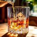 Yaomiao 16 pack Old Fashioned Whiskey Glasses Bulk 10 oz Bourbon Cocktail Rocks Glasses for Whiskey Bourbon Liquor and Cocktail Drinks Gift 