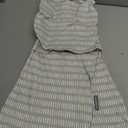 Ingenuity Arms Free Transitional Swaddle, Size 3-6 Months, 14-18 Pounds, Arms Swaddled in or Out, 1.0 TOG - Dashed Lines
