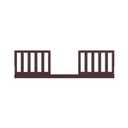 Storkcraft & Graco Toddler Safety Guardrail Kit with Slats (Espresso) GREENGUARD Gold Certified, Converts Compatible Storkcraft & Graco Crib to Toddler Bed, Kit Includes 2 Guardrails