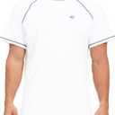 Men's Swim Shirts Rash Guard UPF 50+ UV Sun Protection T-Shirt Quick Dry Fishing Beach T Shirts (X-Large)