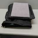 Cat Carrier, Dog Carrier, Pet Carrier, Foldable Waterproof Premium PU Leather Oxford Cloth Dog Purse, Portable Bag Carrier for Small to Medium Cat and Small Dog, Airline Approved Soft-Sided Carrier (Black)