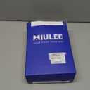 MIULEE Teal Orange Decorative Throw Pillow Covers 18x18 Inch Set of 4 Boho Corduroy Striped Cushion Cases Modern Farmhouse Patchwork Pillow Cases for Couch Sofa Bedroom Home Decor