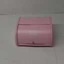 KL X458 Pink Bread Box Roll Top, Metal Bread Box for Kitchen Countertop, Large Capacity, Keeps Bakery Items Fresh Longer, Bread Bin for Kitchen Countertop, Breadbox to Store Cookies, Bagels, Muffins