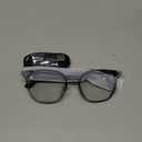 AI Smart Wireless Bluetooth Translation Glasses for Men/Women with Speakers/Bluetooth&140+ Languages Translation Sports/Travel/Drive/Business (C1+AI+Color Change Lenses+ Gray)