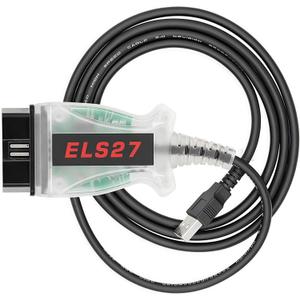 ELS27 Diagnostic Cable Compatible for Ford Mazda Lincoln and Mercury Car, Compatible for FORScan ELMconfig FF2 Foccus ScanMaster ELM v2.1 and Scantool.net. (25K80 Chip)