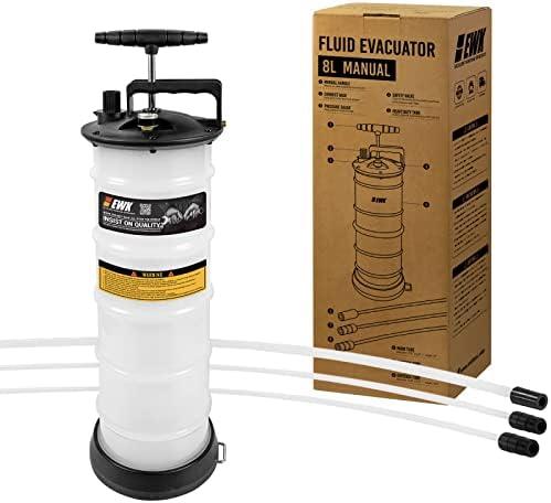 EWK 8L Heavy Duty Manual Oil Extractor Change Pump for Automotive Fluids Vacuum Evacuation