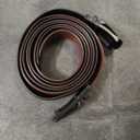 Aini Savoie Ratchet Belts for Men 2 Pack - Mens Belt Leather 1 3/ 8" for Casual Jeans - Fit 36" to 44" Waist Adjustable (Style 1, 36" to 44" Waist Adjustable)