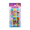 2 x Lip Smacker Disney Princess Flavored Lip Balm Party Pack 8 Count, Clear, For Kids