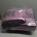 Dog Car Seat for Small/Medium Dogs, Dog Booster Car Seats with Thick Cushion for Dogs Under 35lbs, Detachable Washable Pet Carseat with Storage Pockets, 2 Safety Belts(Purple)