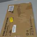 Bracwiser Monitor Stand Riser, Metal Computer Stand, 3 Height Adjustable Screen Riser with Mesh Platform for PS4, Laptop, Printer, Notebook and All Flat Screen, Holds Up to 20KG