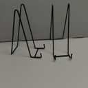 12 Inch Large Plate Stands for Display - Metal Picture Frame Easel Stands for Plates, Books, Platters, Plaques, Decor (2 Pack)