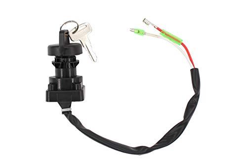 Ignition Switch w/Keys for Kawasaki Bayou 220 250 300 400 KLF Lakota 300 KEF300A Prairie 300 400 ATV