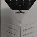 Air Ionizers, Plug in Negative Ion Air Purifier, Pet Odor Eliminator for Dogs/Cats, Ozone Free Quiet Air Freshener for Small Spaces/Cat Litter Room, Kitchen, Smoke Dust, Mini Air Cleaner (Pearl White)