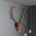 2 x 2 PCS Medium Hooker Trophy Mount | 5-Level Angle Adjustment | Concealed Screw Mounting | Screws Included