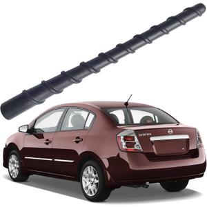 7 Inch Flexible Spiral Rubber Antenna for Nissan Sentra (2007-2012), Car Wash Proof - Internal Copper Coil Antenna Mast Replacement