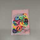 120 Pcs Baby Hair Ties, Cotton Toddler Hair Ties for Girls and Kids, Multicolor Small Seamless Hair Bands Elastic Ponytail Holders(15 Colors)