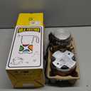 Hazel Quinn Milk Frother - Hot and Cold Detachable Milk Frother with Adjustable Temperature & Foam Thickness, Dishwasher Safe, for Latte/Cappuccino/Hot Chocolate, 400ML (13.5oz) - Floral Printed