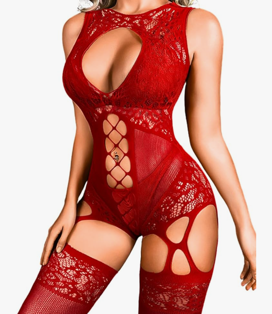 Women Body Stockings Sexy, Exotic Dancer Fishnets Lingerie Glow Party, Fishnet Bodysuit Rave Outfits Club Plus Size