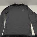 Men's Shirts Long Sleeve,  Fishing Hiking Running Workout T-Shirt, Black, Size XL