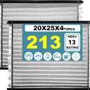 2 Pack 213 Replacement Air Filter, Compatible with April-aire Air Purifiers 1210, 1620, 2210, 2216, 3210, 20x25x4 MERV-13 HVAC AC Furnace Filter Replacement