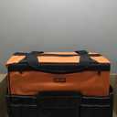 VEVOR 20" Rolling Tool Bag, 110 lbs Load Capacity, 27 Pockets Heavy Duty Roller Tool Bag on Wheels, Adjustable Telescoping Handle & Stable Base, Toolbag Organizers w/Wheels for Construction, Mechanic