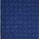 ROCK CLOUD Packable Camping Blanket Ultralight Outdoor Blankets Stadium for Hiking Camp Travel Outside Sports, Navy (69" x 53")