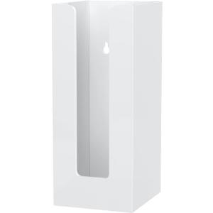 Richboom Acrylic Coffee Cup and Lid Storage Organizer Holder, 1 Compartment, White