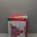 Villa Playset for Girls Ages 3-7, Indoor Playset Girls Toys for Ages 6-8 with 4 Storeys 11 Rooms 2 Dolls, Furniture and Accessories, Pretend Toddler Toy, Birthday Gifts for Kids 3 4 5 6 7 8