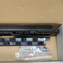 VCE Cat6 Patch Panel 24 Port, 1U Blank Removable Panel with Adjustable Rear Cable Management Bar for RJ45, HDMI, Coax, Speaker Keystones, 19 inch, 1 Pack