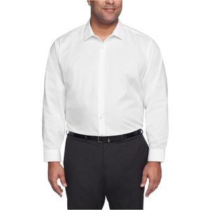 UNLISTED Men's Big and Tall Dress Shirt, Size 18.5" Neck 32"-33" Sleeve