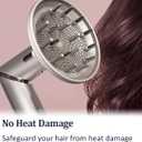 Diffuser Attachment for Shark FlexStyle Air Styling & Drying System, Enhance Natural Curls Accessories for Flex Style Dry Styler, Styling Tool for Wavy, Curly, Coily Hair, Grey