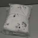 2 x Halloween Pillow Covers 18x18 inch Set of 2 White Cat Ghost Throw Pillow Cases Soft Plush Faux Fur Wool Couch Cushion Case for Home Decor Chair Sofa Bedroom Living Room (Cat Ghost)