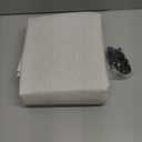 100% Blackout Shield Full Blackout Curtains for Bedroom 84 inch Length 2 Panels Set, Clip Rings/Rod Pocket Faux Linen Black Out Curtains for Living Room, Thermal Insulated, 50Wx84L, Beige