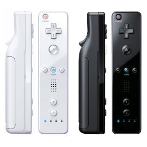 TIANHOO Remote Controller for Wii & Wii U, with Silicone Case and Wrist Strap, 2 pack (White & Black)