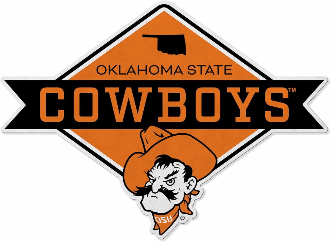 NCAA Rico Industries Shape Cut Pennant Shape Cut Pennant - Home and Living Room Dcor - Soft Felt EZ to Hang (Diamond)