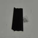 Lnrueg Matte Black M10 Threaded Extension Rod, 10 PCS 12 Inches Threaded Extension Rod for Pendant Light, Island Lighting, Chandeliers, Lighting Fixture Rods Stems (Black)