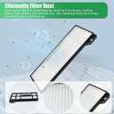 Accessories Kit for Eufy X10 Pro Omni Vacuum Cleaner Replacement Part,1 Roller Brush + 6 Mop Pads + 2 Dust Bag + 2 Filter + 3 Side Brushes