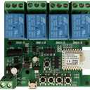 Zigbee 4CH DC7-32V USB 5V Relay Smart Switch Module,Wireless APP Remote Control with Inching/Self-Lock/Interlock modleWorks with Tuya Zigbee GatewayAlexaGoogle Home (Required ZigBee Hub)